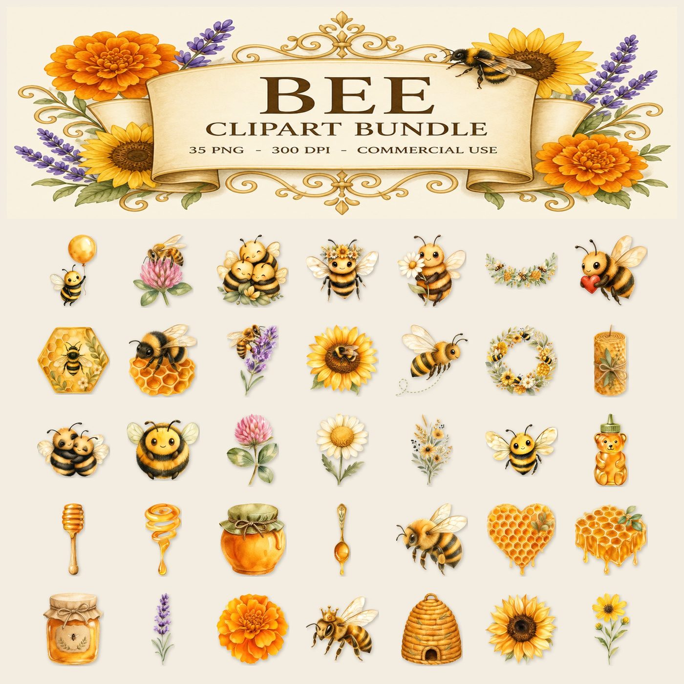 Bee — Full set
