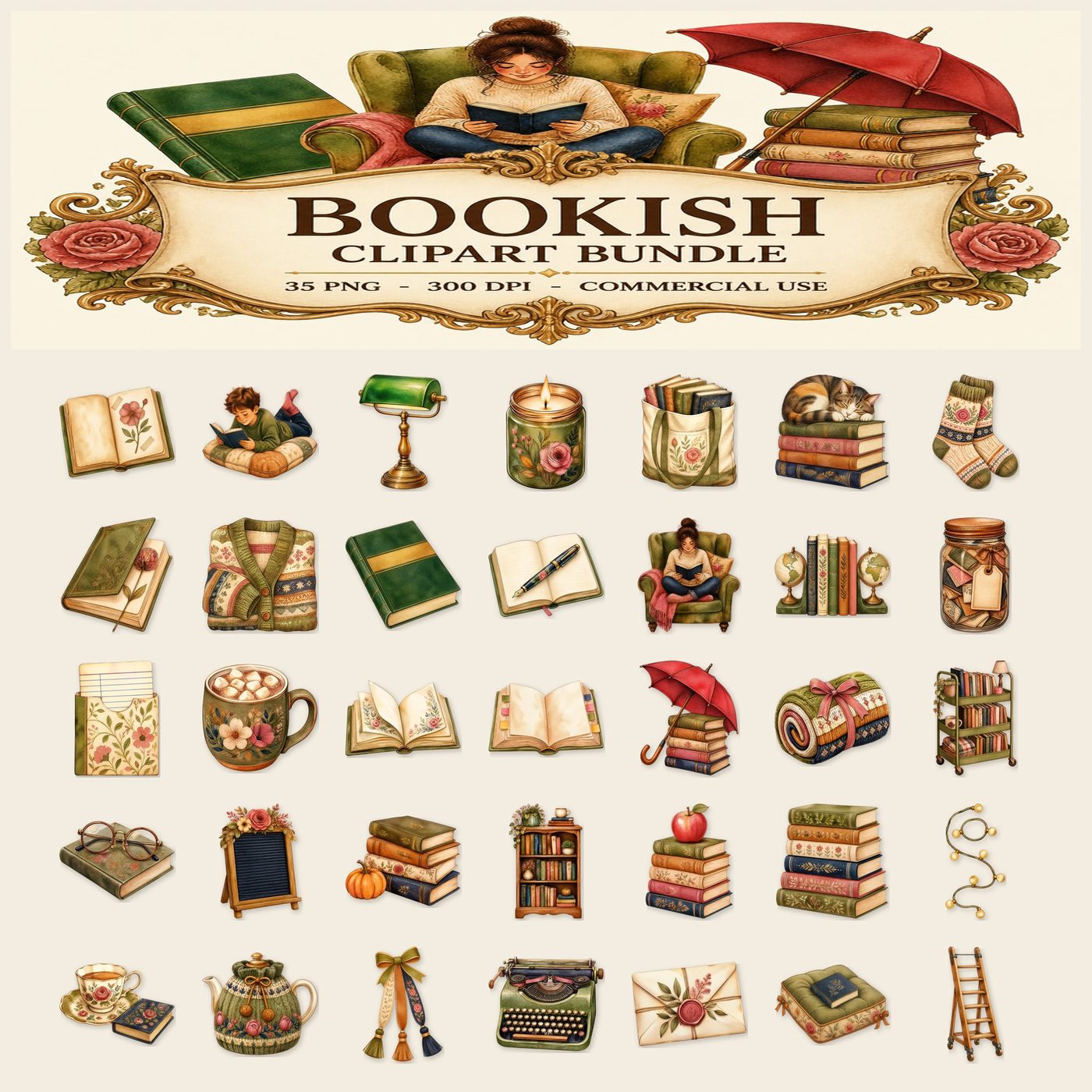 Bookish — Full set
