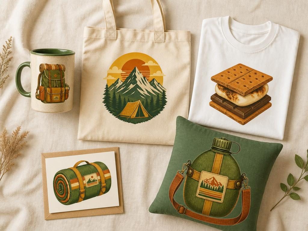 Retro Camping — In use