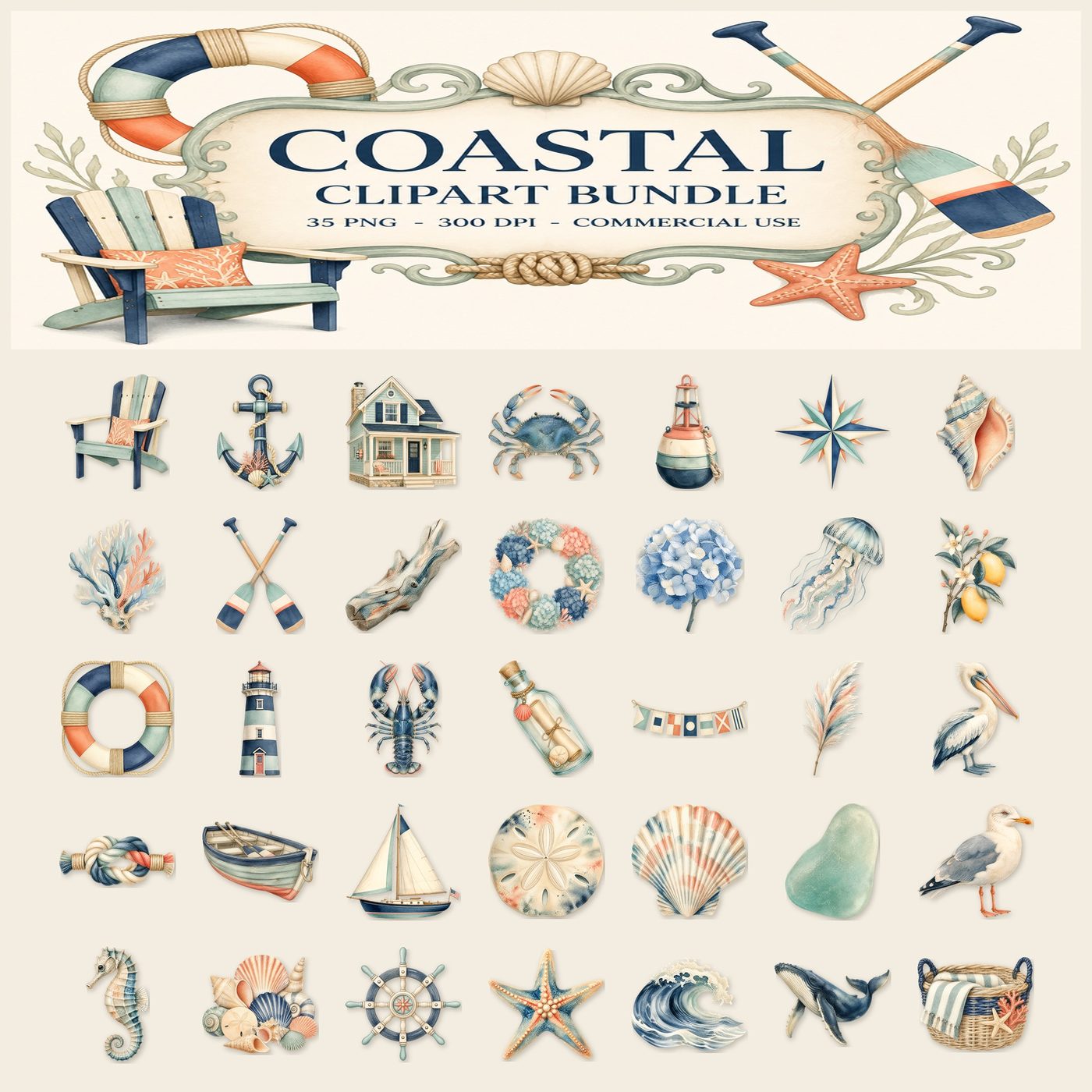 Coastal — Full set