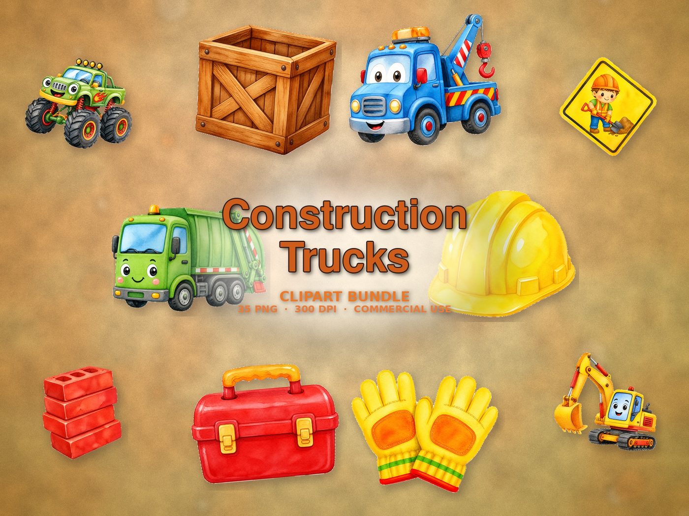 Construction Trucks — Preview