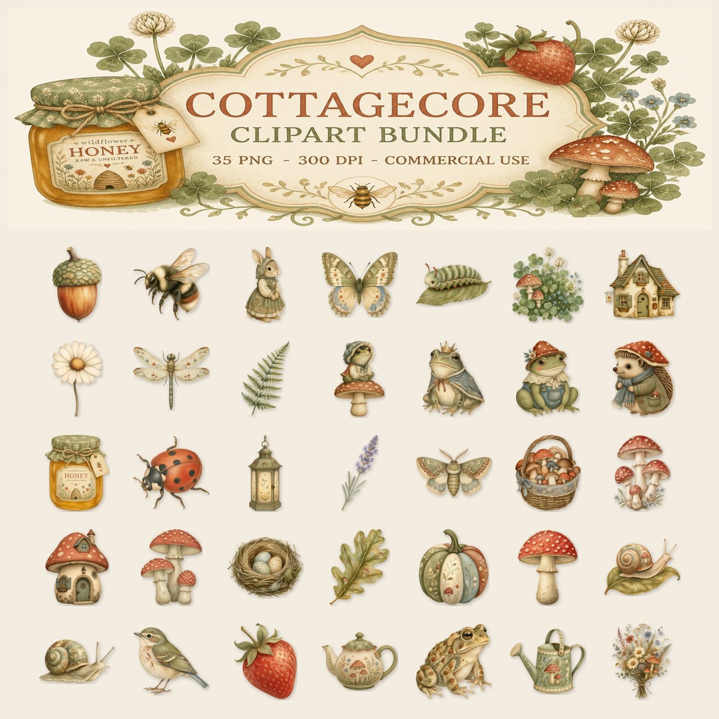Cottagecore — Full set