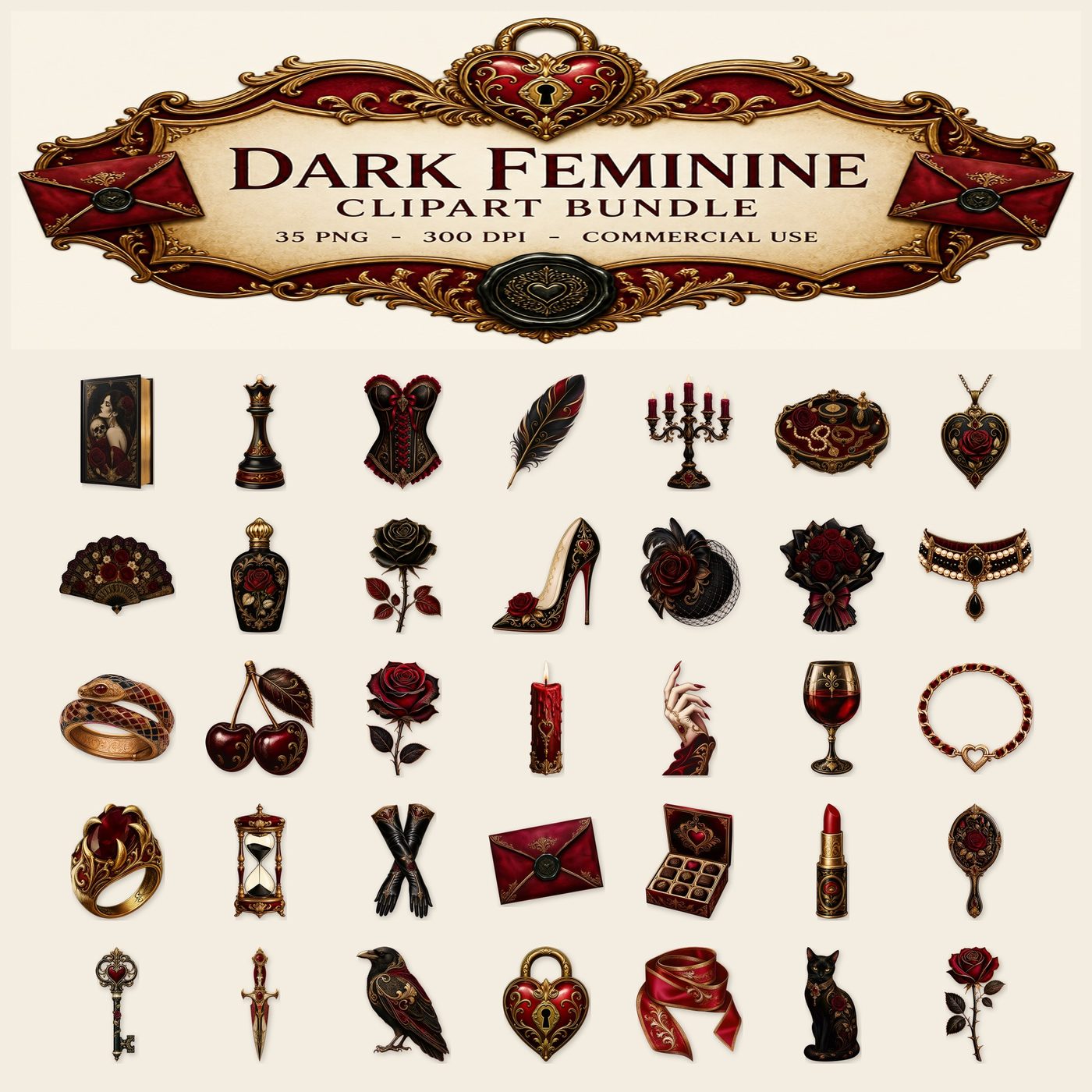 Dark Feminine — Full set