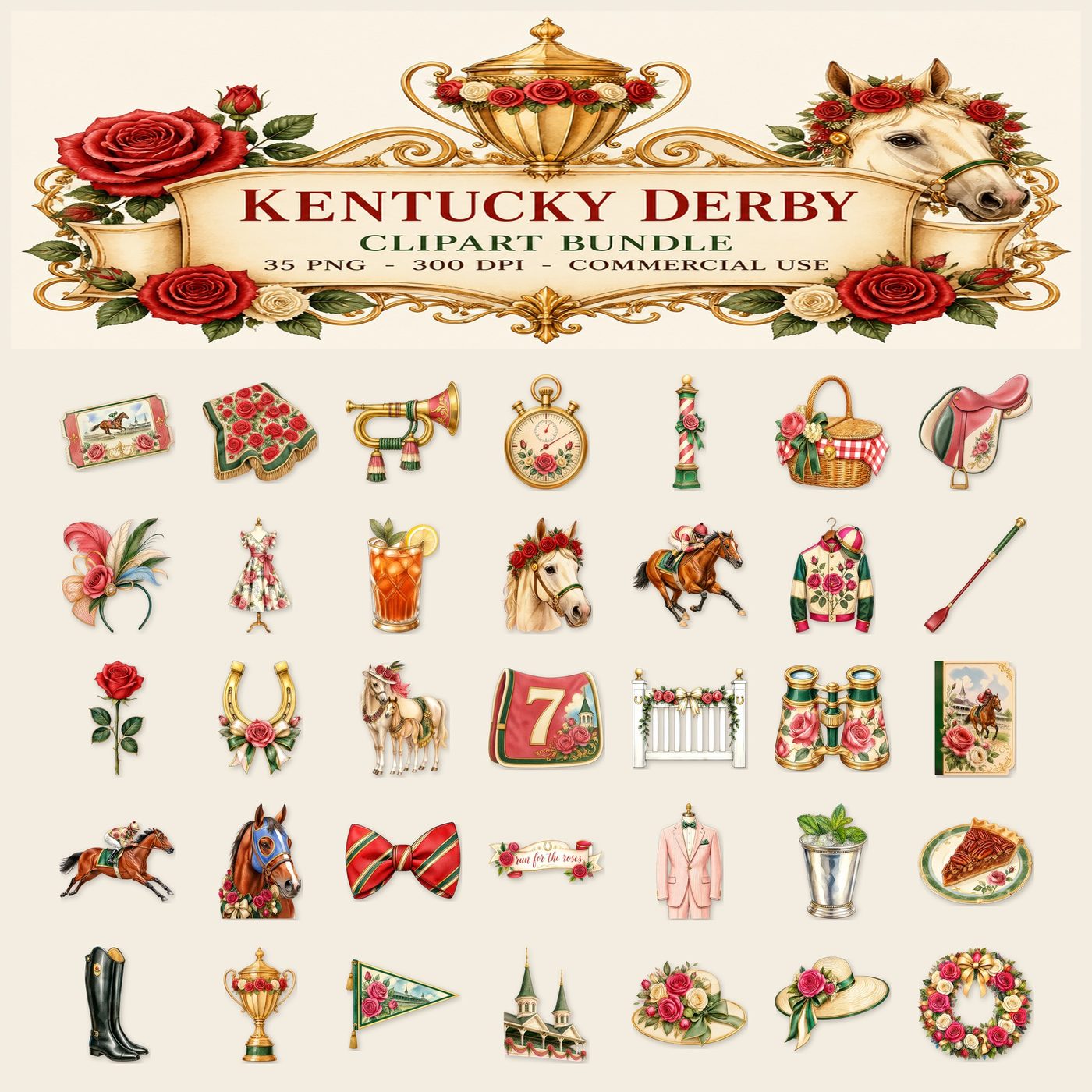 Kentucky Derby — Full set