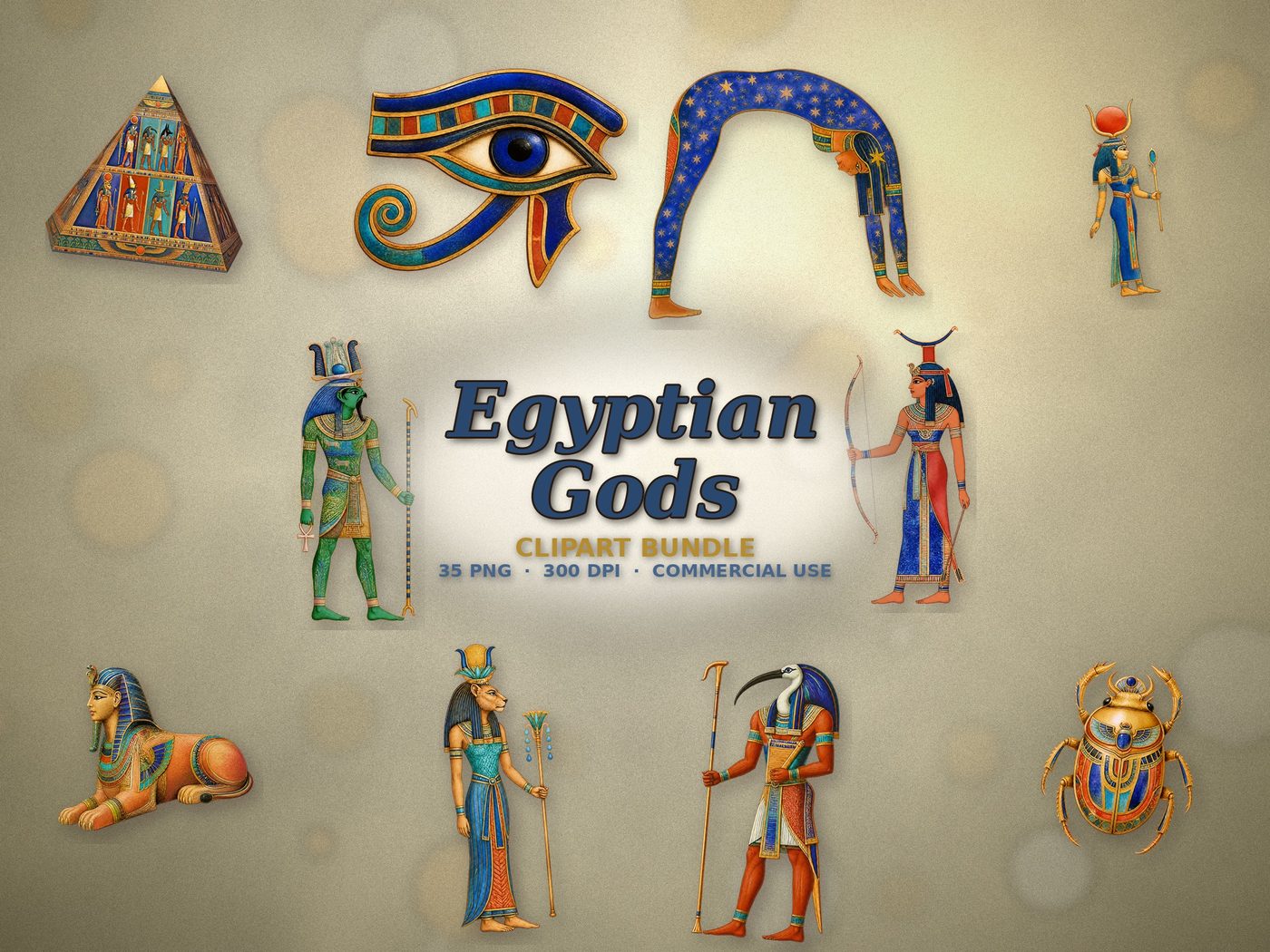 Egyptian Gods — Preview