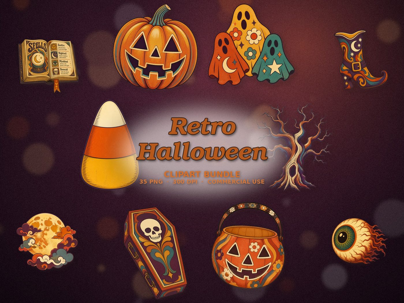Retro Halloween — Preview