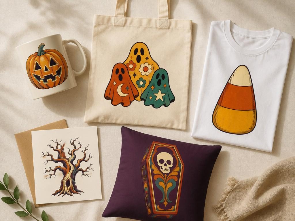 Retro Halloween — In use