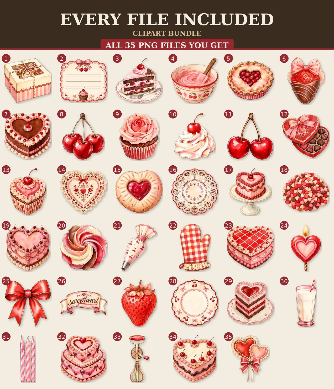 Vintage Heart Cake — All files