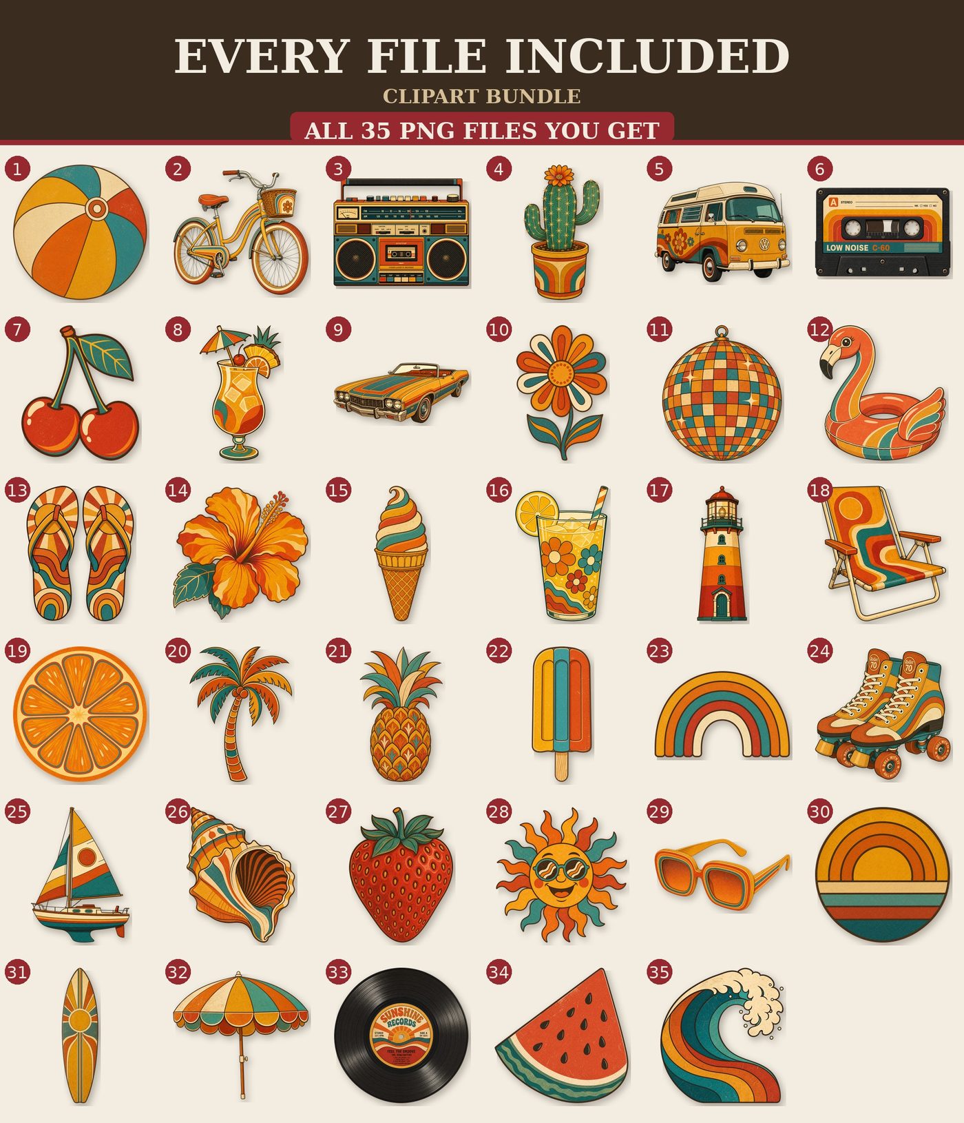 Retro Summer — All files