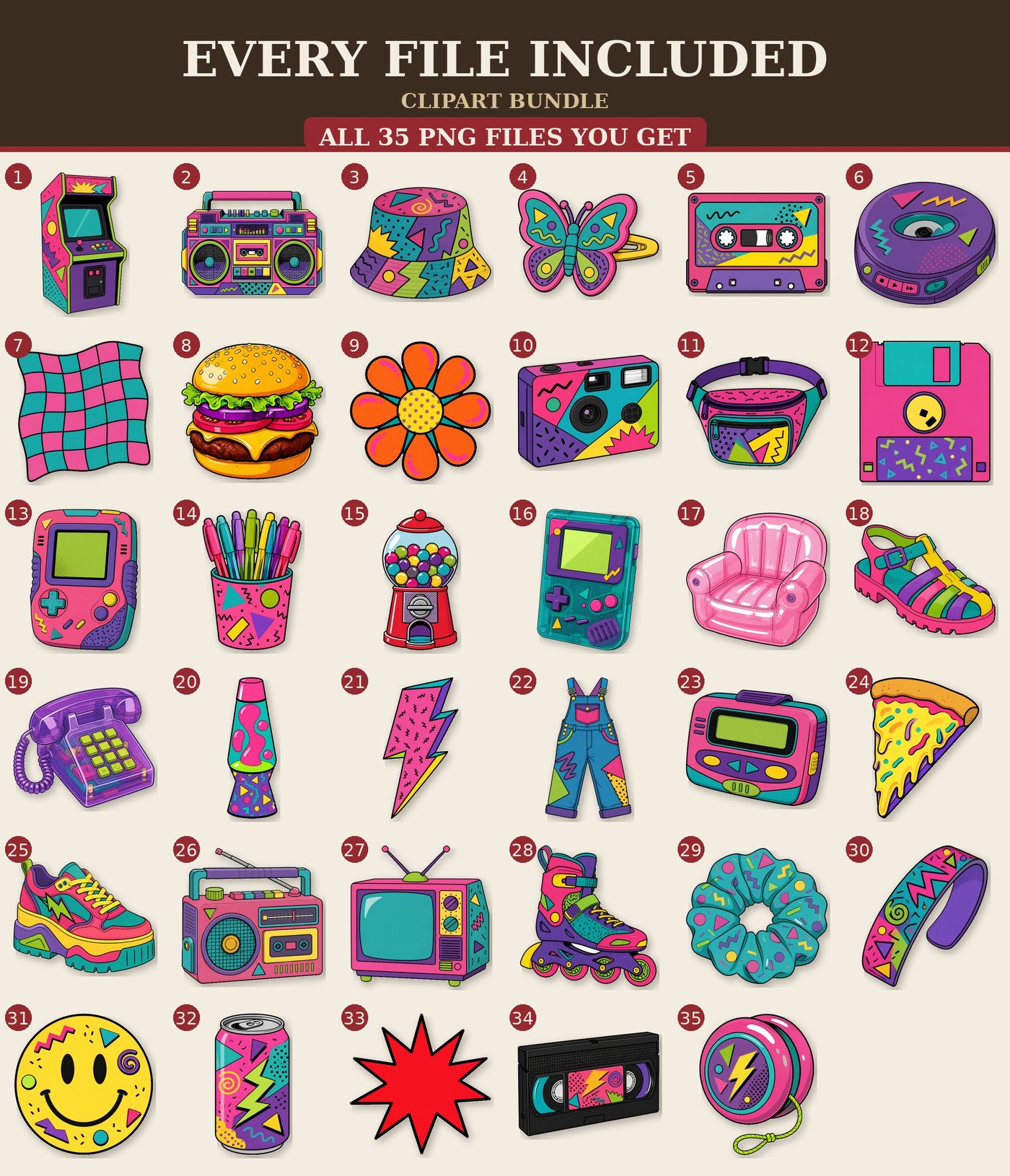 Retro 90s — All files