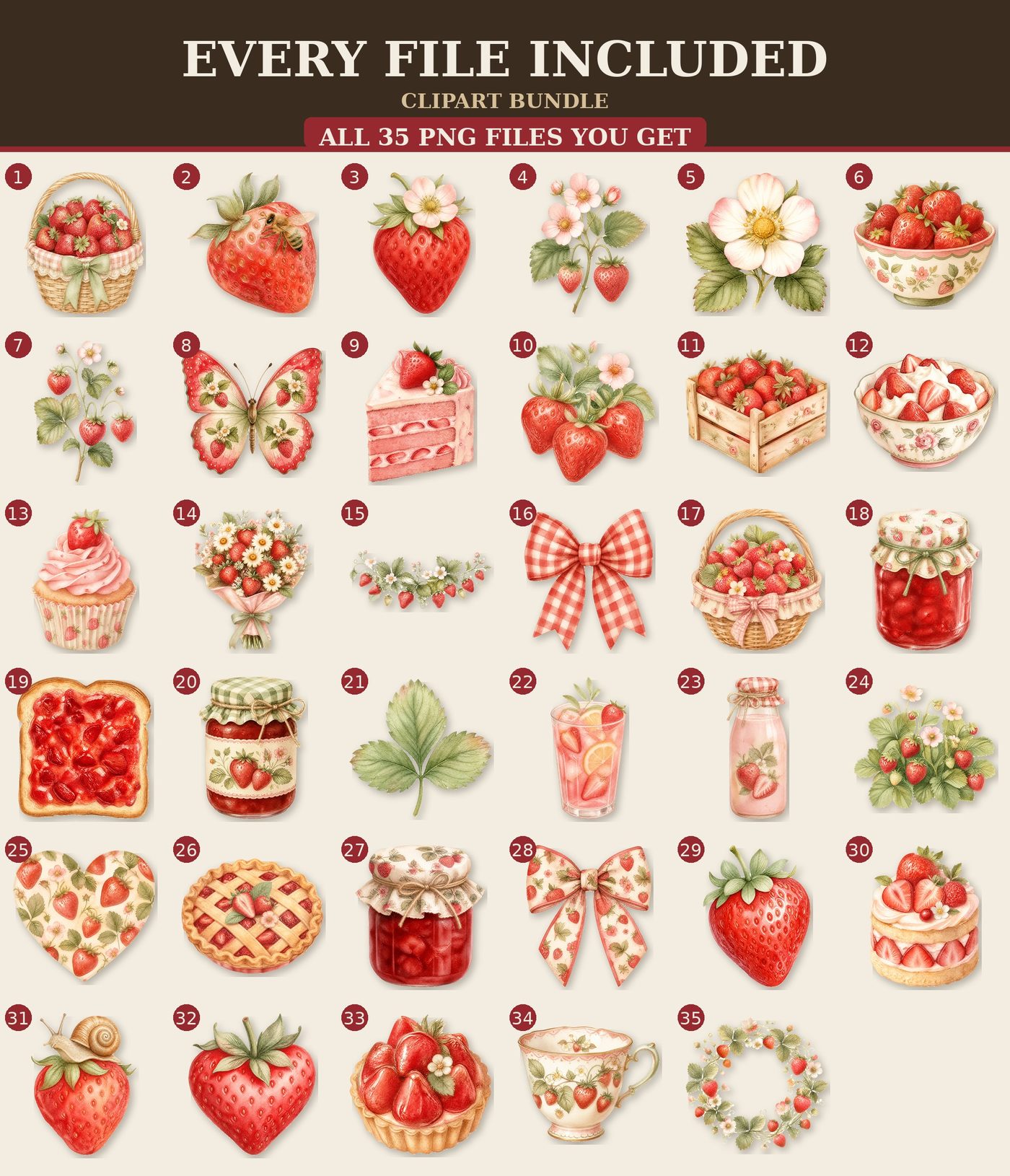Vintage Strawberry — All files
