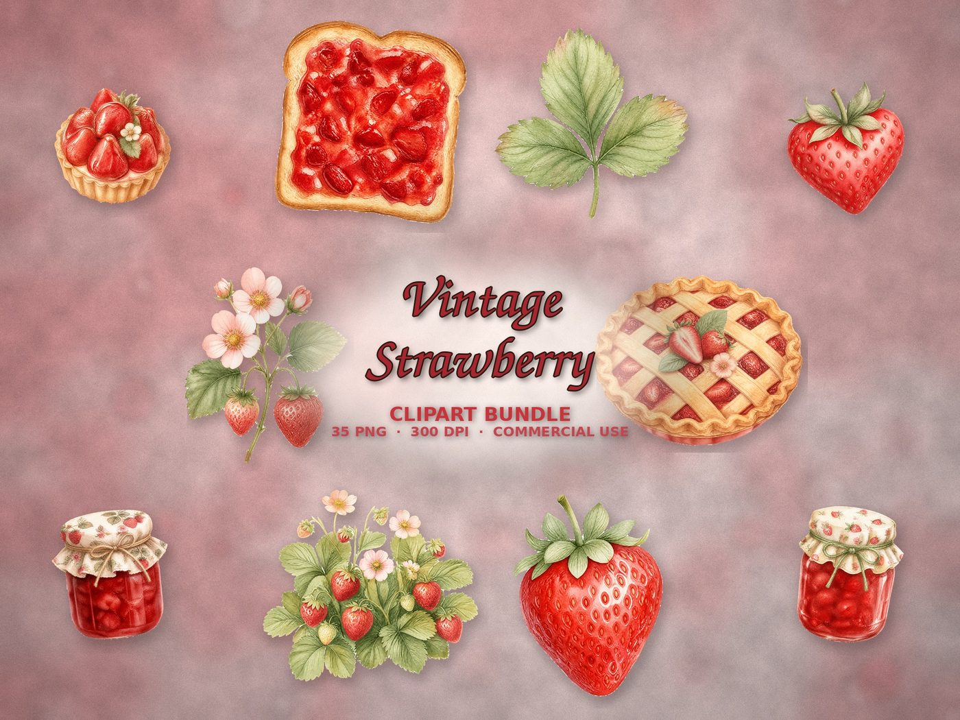 Vintage Strawberry — Preview