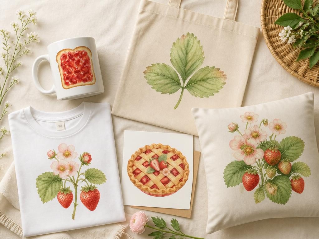 Vintage Strawberry — In use